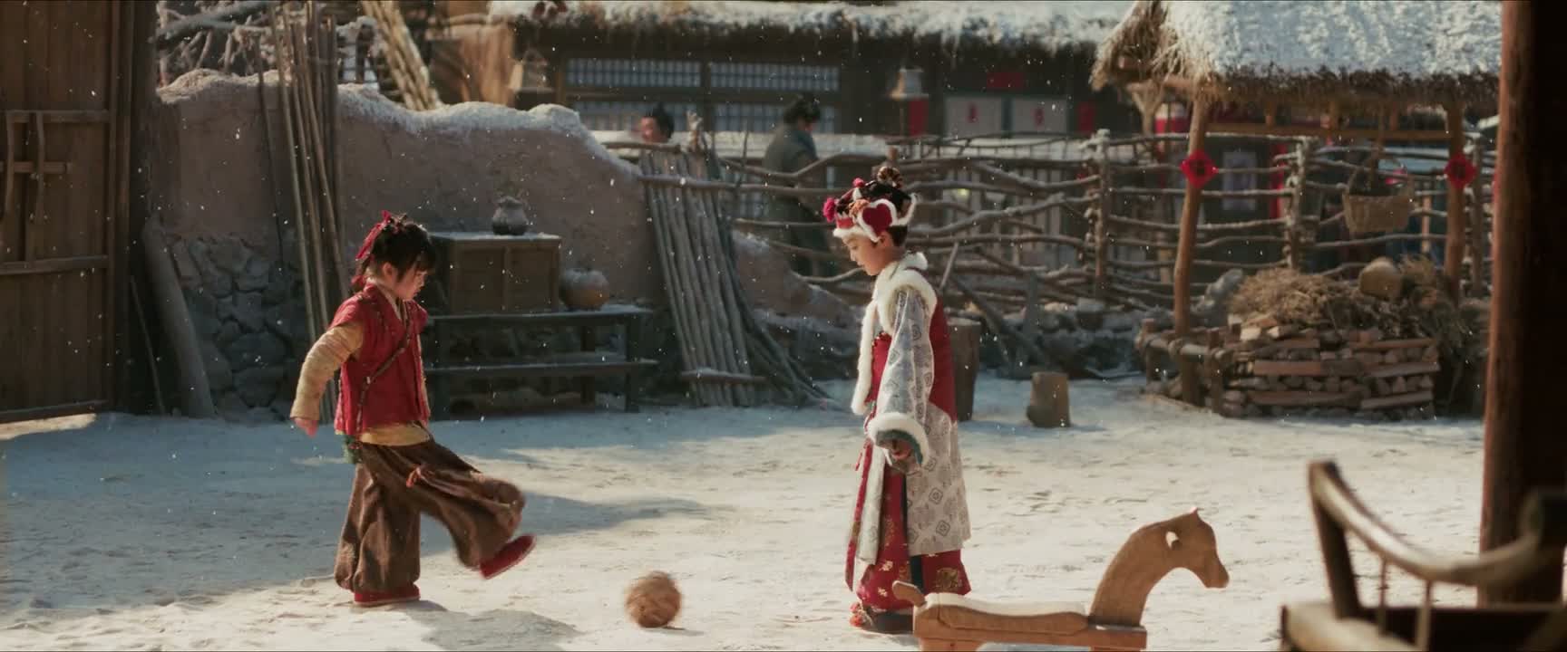 堆雪人 滑雪板