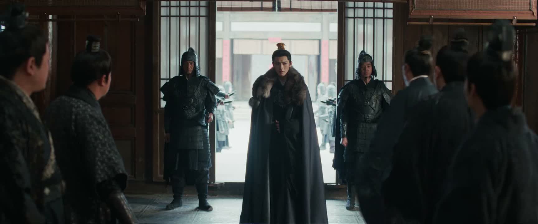 那些军士在街上