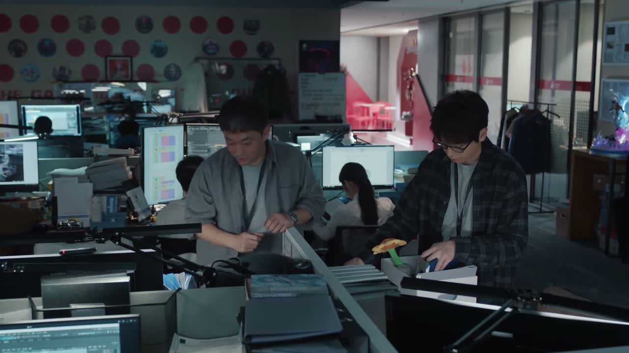 那 那我还是收东西吧