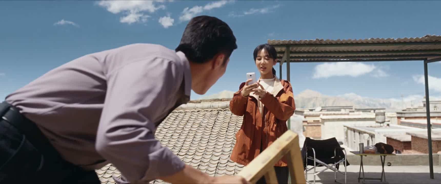 给妈发过去 让她放心