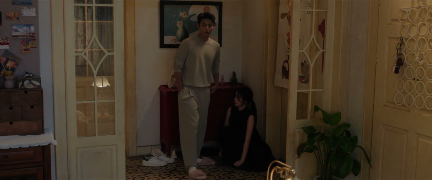 这样都可以 小林老师平时晚上干什么呀