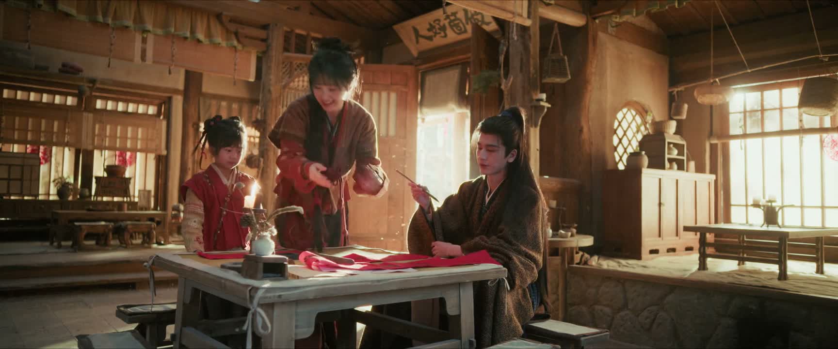 来 宁娘写个横批