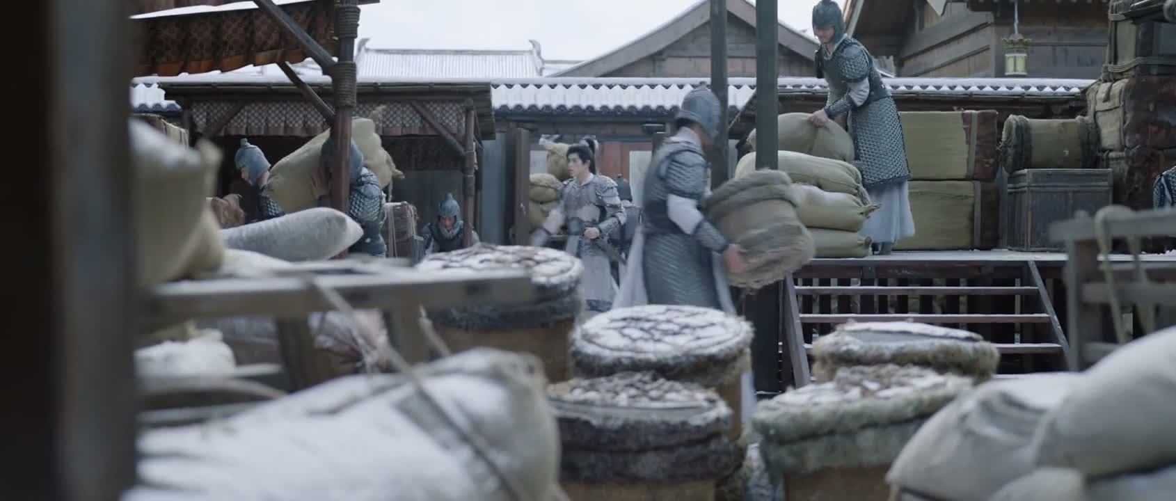 麻利点 是 将军 崇军留在蒴州的物资