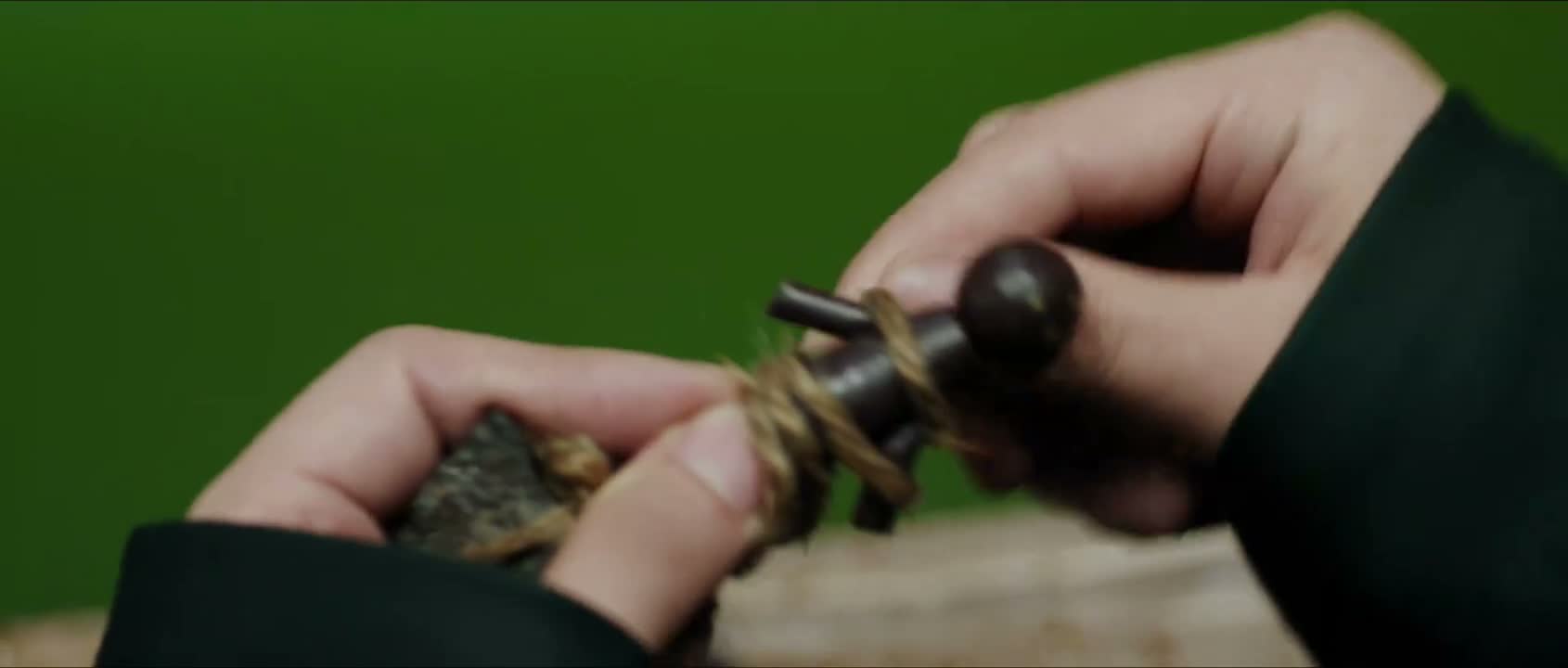 麻绳编织的渔网
