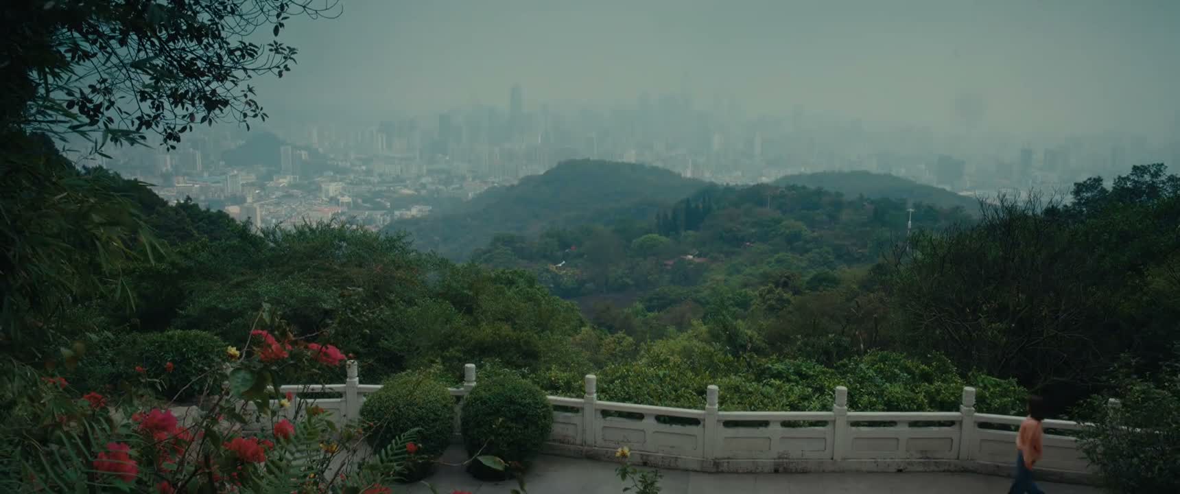 好可惜啊 起了一点点的雾