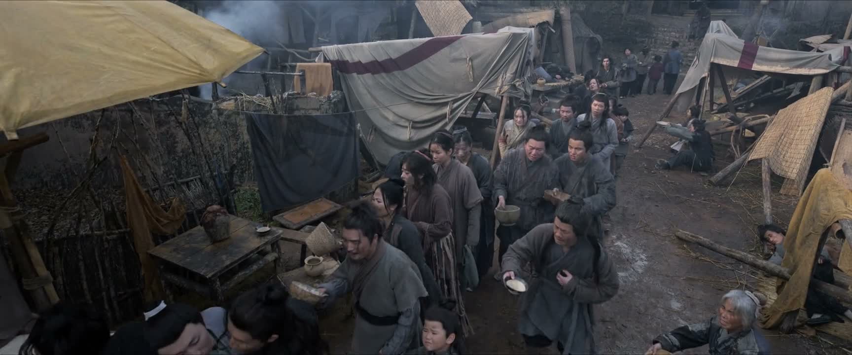 向雍地派粮