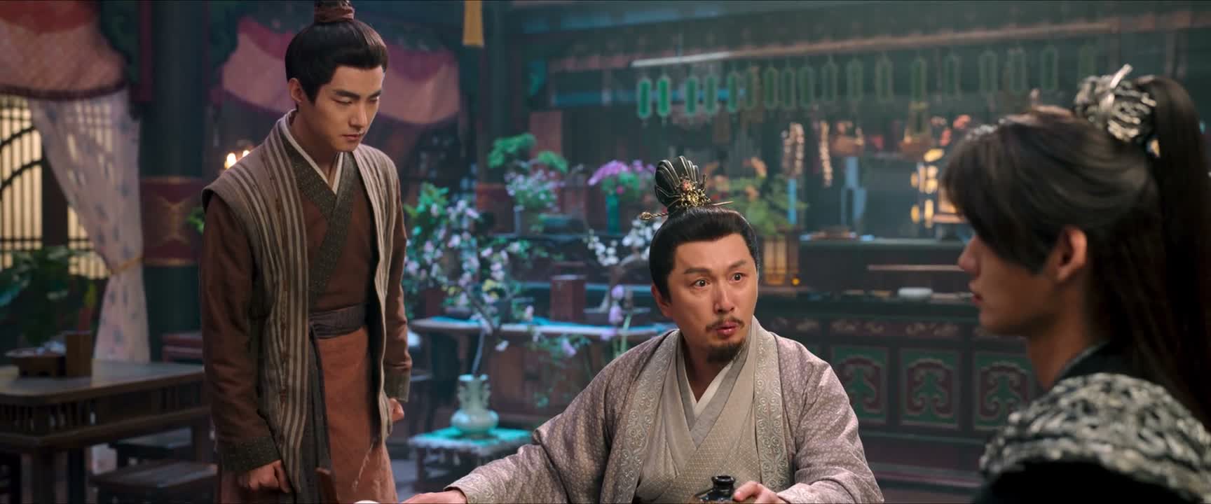 突然闪过一道罡气
