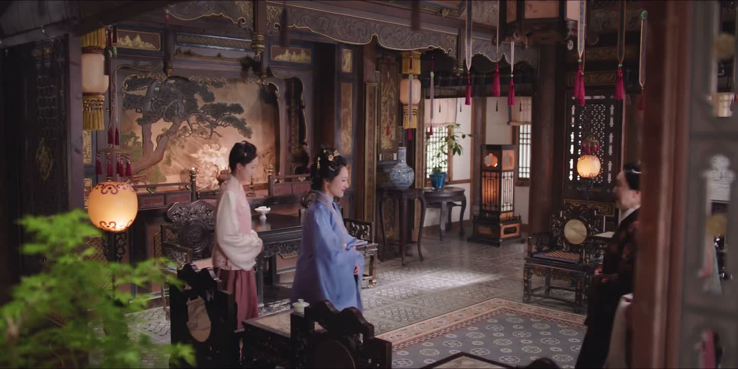 来晚了 姚夫人 老夫人 让您久等