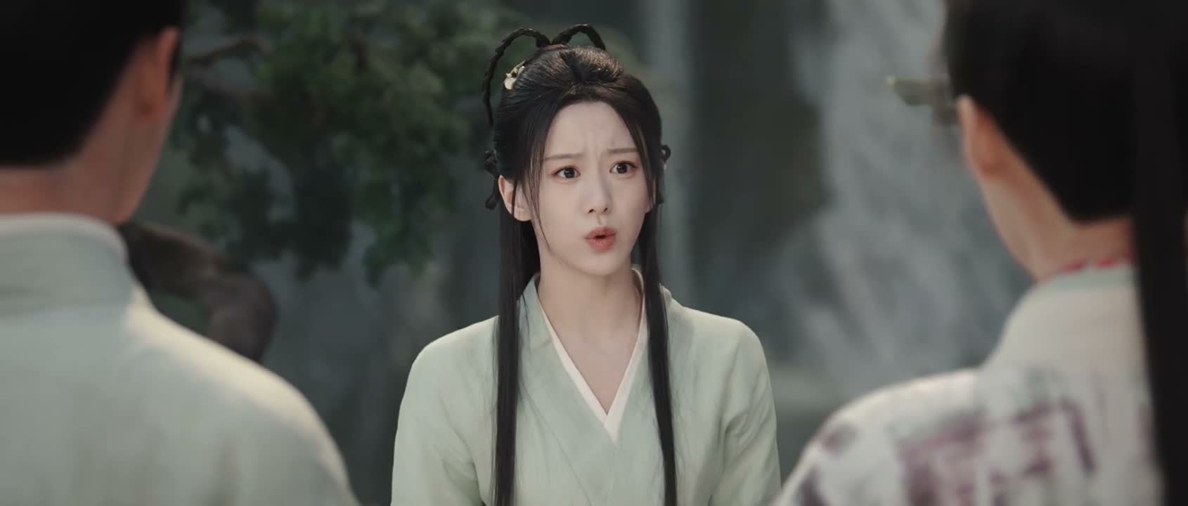 来损我二人清白