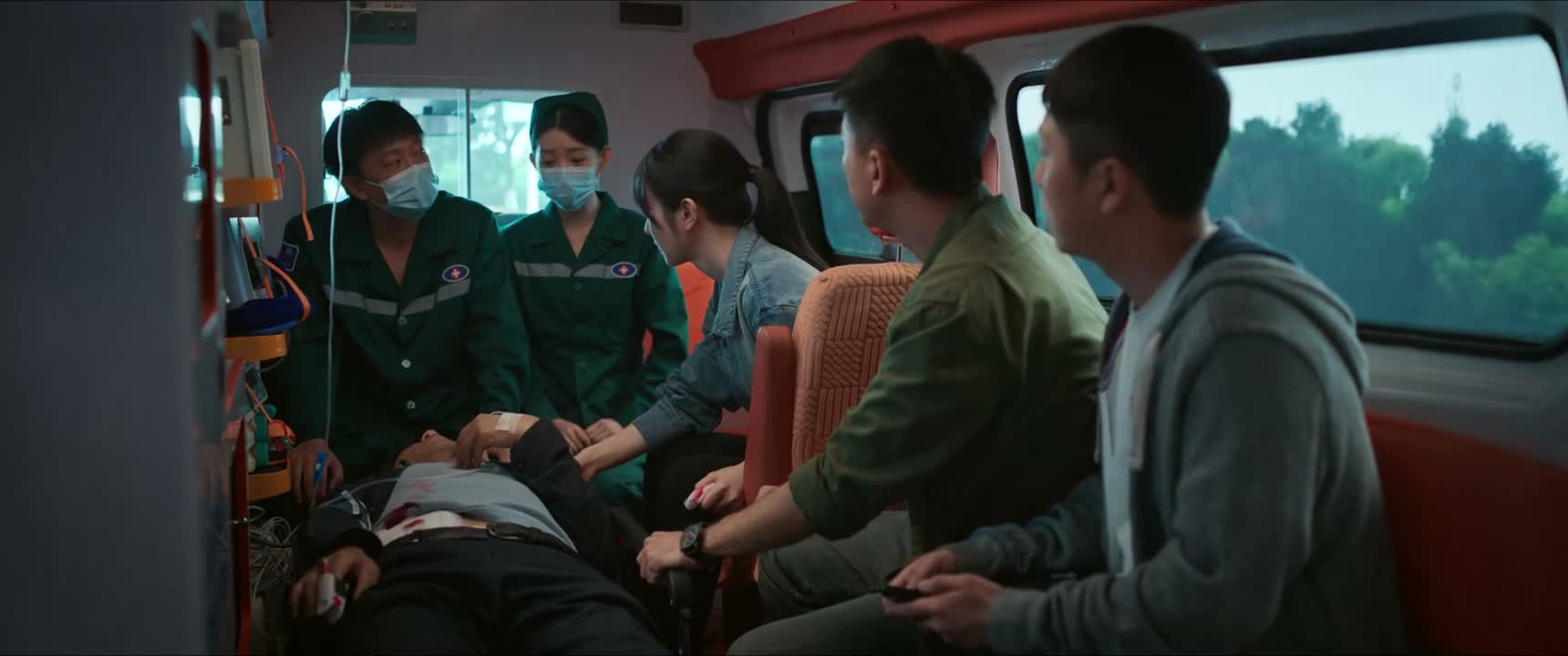 伤者的情况很稳定啊