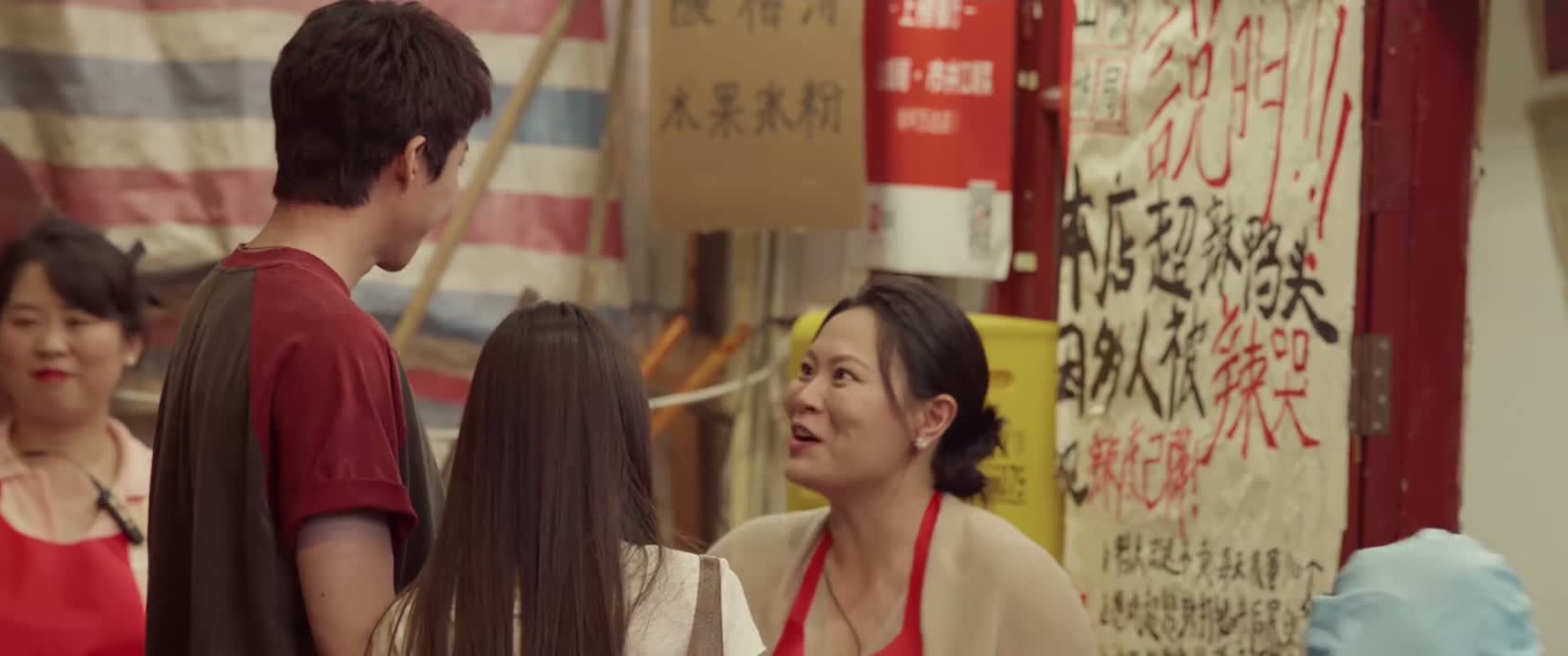 小子好福气啊 女朋友这么漂亮