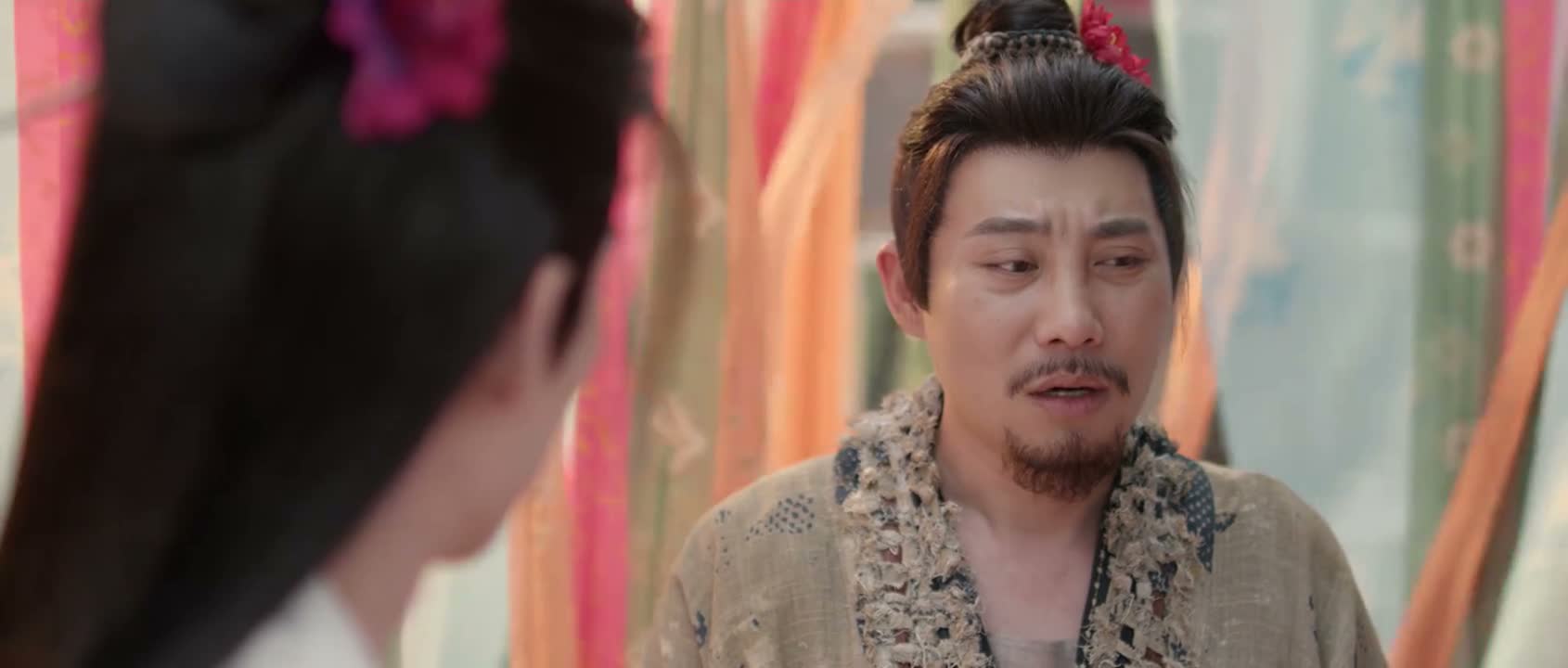 含含糊糊地说什么血