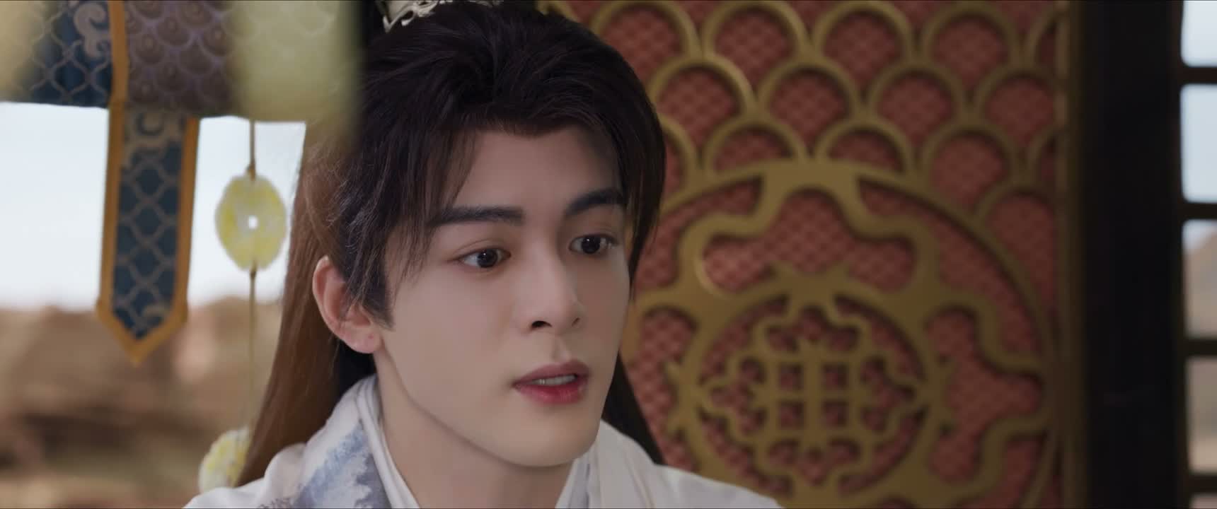他和我打什么招呼