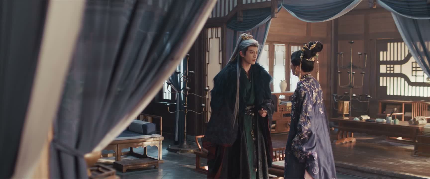 儿臣得留下来照顾母妃啊