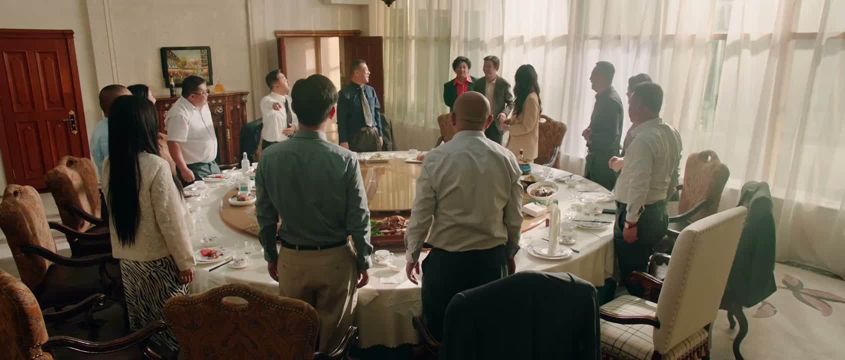 我还叫了几个朋友