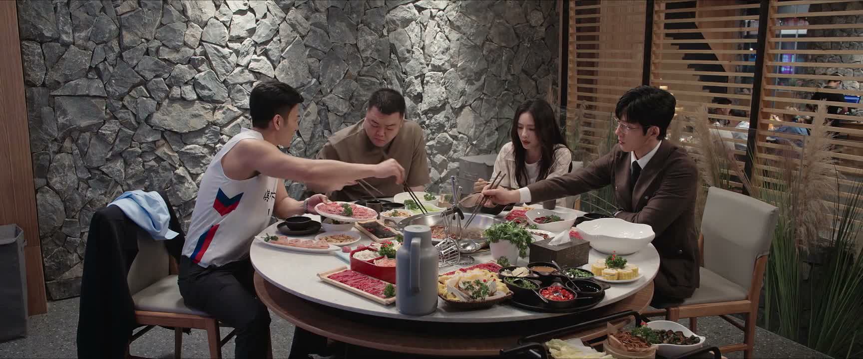 行了 赶紧吃吧 都开了 我都记着