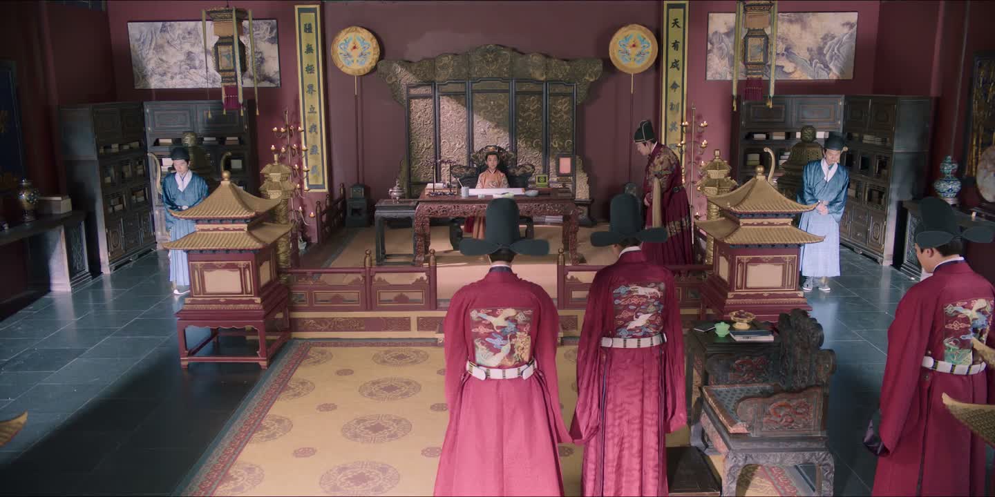 望他们父子二人 以后不负朕望